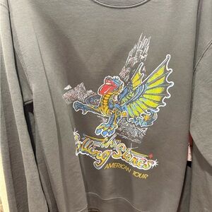 The Rolling Stones American Tour Graphic Sweatshirt - Gray